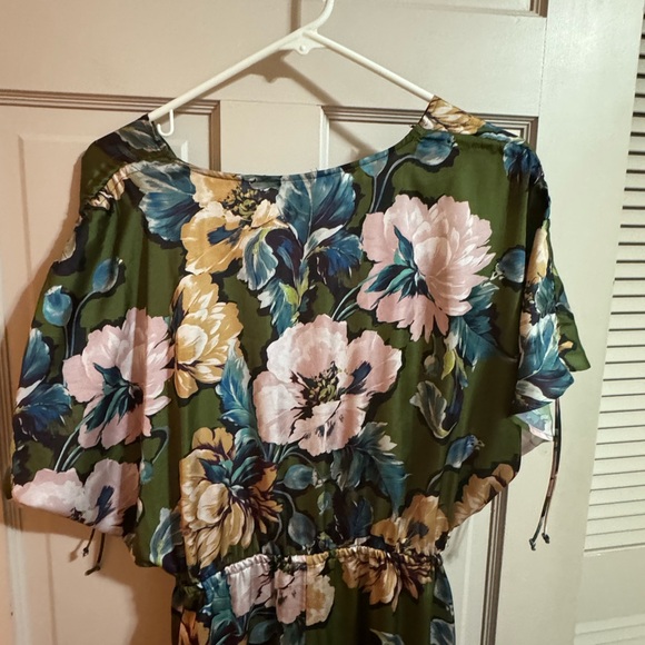 Womens Zara Floral Jumpsuit Size Small - Picture 9 of 9